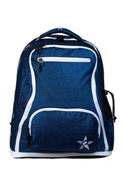 Navy Rebel Dream Bag Plus With White Zipper