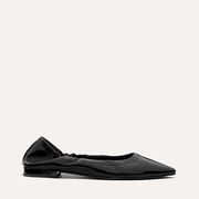 The Roma - Black Crinkle Patent