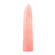 Rose Quartz Prism Tower -M Approx 907ctw