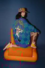 Just Right Oversized Clown Cardigan