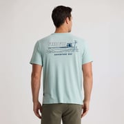 Lazy Tides Short Sleeve T-Shirt in Ocean Mist