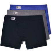 SHEATH 3.21 Men's Dual Pouch Boxer Brief 3 Pack