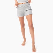 Organic Lounge Short - Light Gray