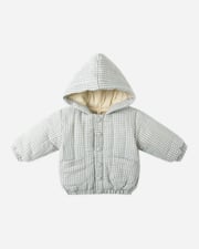 Hooded Woven Jacket || Daylily
