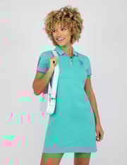 TRIPLE CROWN POLO DRESS