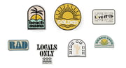 Vinyl Local Beach Stickers