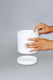 Matte White Planter