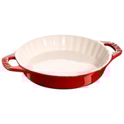Staub Stoneware 9-inch, Pie dish, cherry
