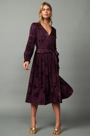 Mila Midi Wrap Dress