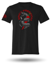SPICY FREEDOM TEE - BLACK