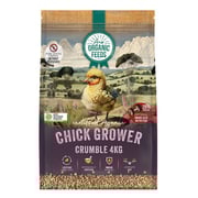 Aus Organic Feeds Chick Grower Poultry Crumble 4kg