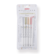 Zebra Mildliner Double-Sided Highlighter - 2022 Natural Color New Set