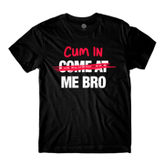 Come At Me Black Tee
