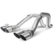 Axle-Back Exhaust w/ 3 in. OD Piping <br> 05-08 Chevy Corvette 6.0L, 6.2L
