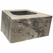 8 x 18 Quarry Gray Clifton Straight Retaining Wall Block