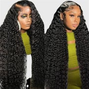 Lolly Water Wave Ready to Wear Glueless HD Lace Front Wigs 13x4 13x6 Pre Plucked Pre Bleached Knots Lace Frontal Wig Brazilian Human Hair Wigs