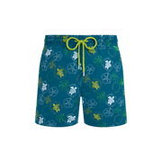 Men Swim Trunks Embroidered Oursins - Limited Edition