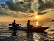 Sunset kayaking experience in Ao Thalane with BBQ dinner