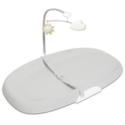 Grey Nursery Style Wipe-Clean Changing Pad | skiphop.com