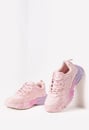 Pink Ombre Sole Athletic Sneaker
