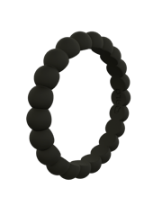 Women's Stackable Bead Silicone Ring