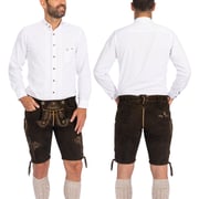 Goat Lederhosen Men Short Dark