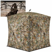 Amazing Offer VisX See Through 300D Hunting Blind 2-3 Person Pop Up Ground Deer Blind