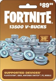 FORTNITE V-BUCKS GIFT CARD PLAYSTATION XBOX ONE NINTENDO SWITCH IPHONE IPAD GAME