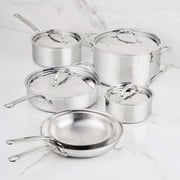 Polished Clad Stainless Steel Ultimate Set, 10-Piece