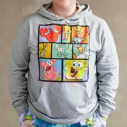 SpongeBob Gang Gray Hoodie