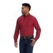 Ariat Men's Team Mariano Tango Red Button Down Shirt 10041793