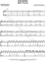Patrik Pietschmann "Interstellar (Main Theme)" Sheet Music (Piano Solo) in A Minor - Download & Print