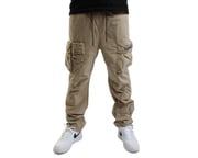 Smoke Rise Nylon Multi Cargo Pant WP24181SK-KHA - Karmaloop