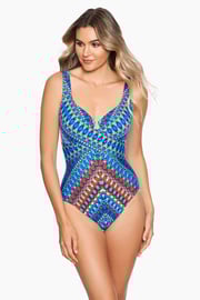 Criss Cross Escape One Piece in Nepali