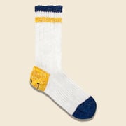 64 Yarns Ivy Smile Heel Hold Socks - White