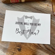 Will You Be My-Groomsman Proposal Card