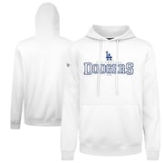 Men's Los Angeles Dodgers  Levelwear White Podium Journey Hoodie