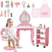 JOYMOR Kids Pretend Play Hair Salon Play Set