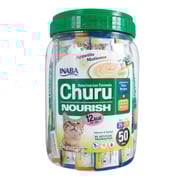 INABA Veterinarian Formula Churu Nourish Tuna & Chicken 0.5oz, 50 count