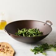 Netherton Long-Handled Spun Iron Wok