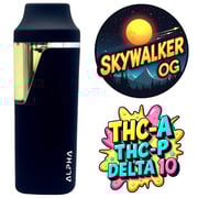 Nano² Alpha SKYWALKER OG Indica Disposable Vape Pen THC THCA THCP 2g