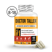 Doctor Taller, For Children (8+) & Teens, 60 Vegan Capsules
