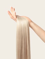 Platinum Blonde, 20" Seamless Clip-In Hair Extensions, #300P | 180g