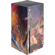 Marvel Spiderman Group Wall Xbox Series X Console Skin