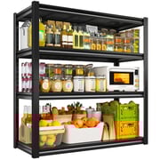 REIBII 40"W Storage Shelves 1800 LBS Adjustable Metal Shelves for Storage for Pantry Kitchen