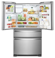 36-Inch Wide French Door Refrigerator - 25 cu. ft.