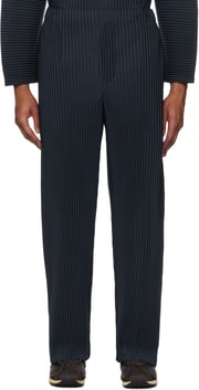 Navy Monthly Color January Trousers