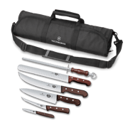 Wood Seven Piece BBQ Set