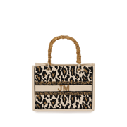 The Juliana Mini Beaded Tote - Leopard
