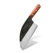 Rustic Hand Forged Serbian Cleaver